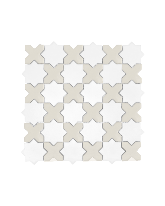 Star&Cross White Mix matt