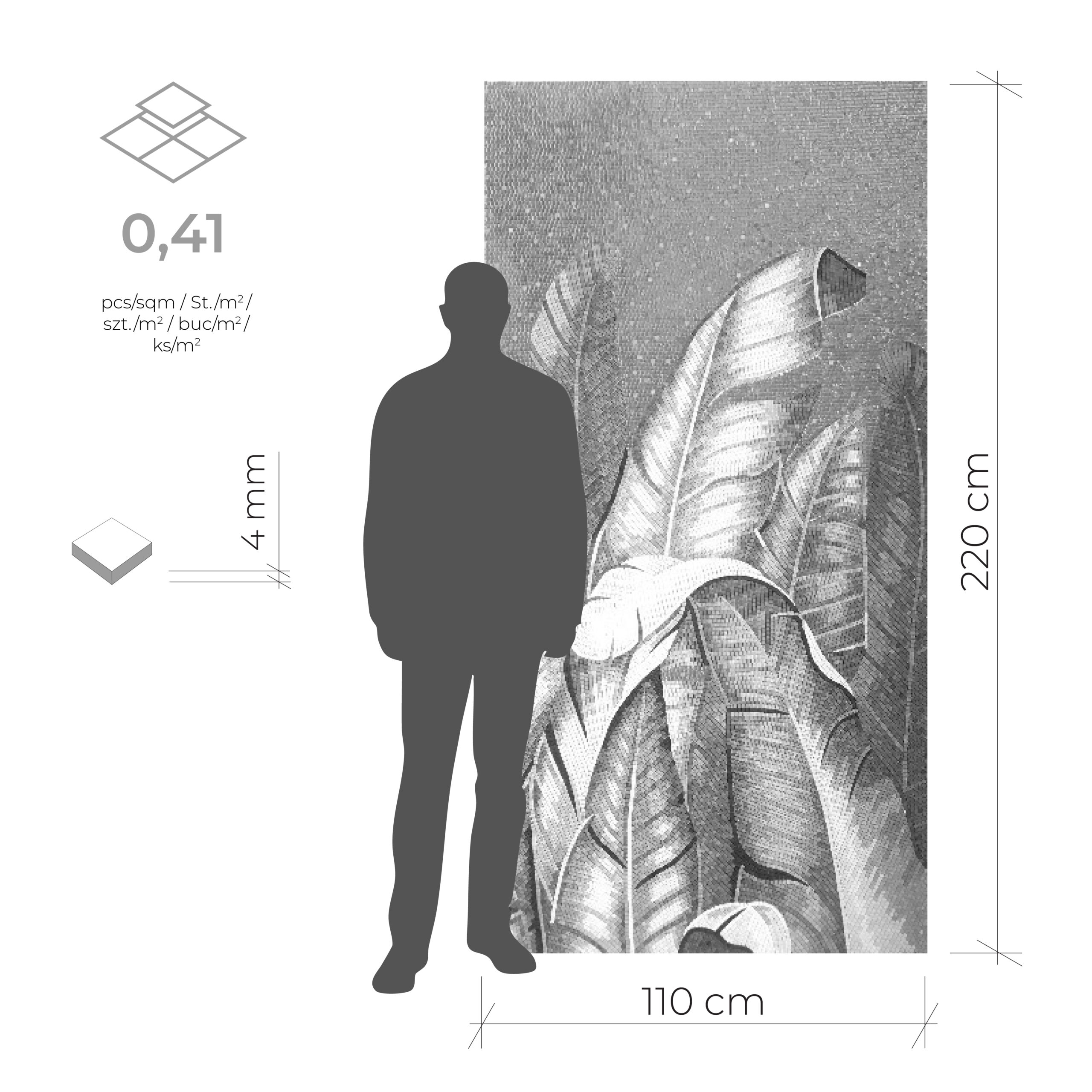 Banana Leaves - 110x220 cm